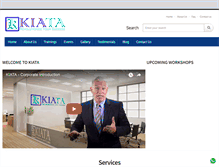 Tablet Screenshot of kia-ta.com